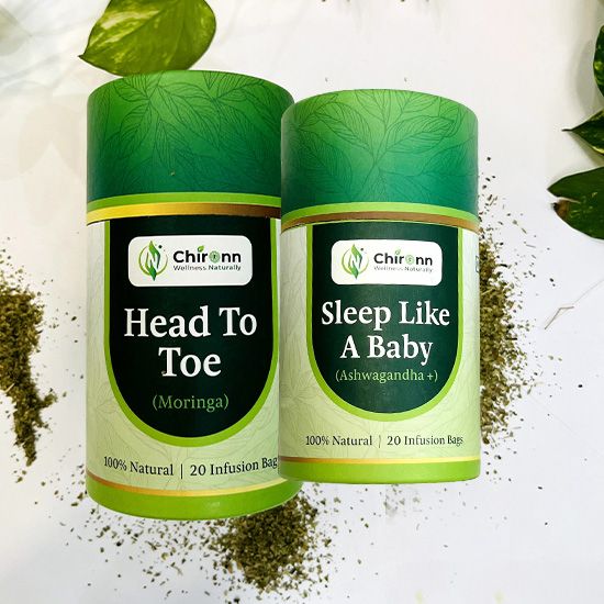 Picture of Combo of Moringa leaf Tea and Night Time Tea